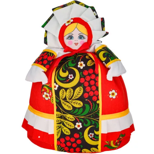 Грелка на заварочный чайник «Барыня большая красная»