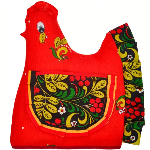 Грелка на заварочный чайник «Курочка красная»