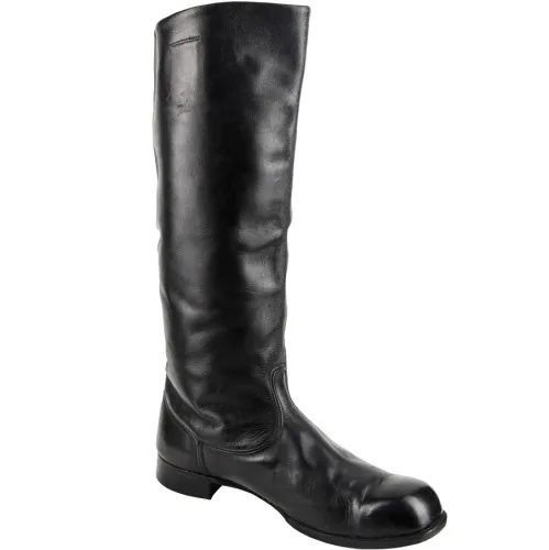 Сапог офицерский хромовый для растопки самовара