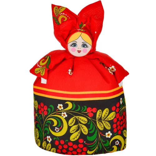 Грелка на заварочный чайник «Барыня средняя, Хохлома»