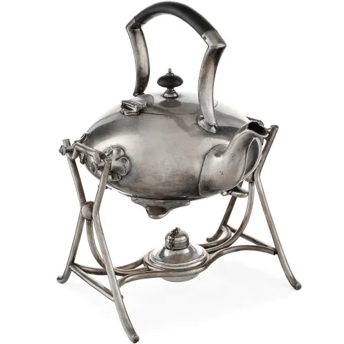 Бульотка антикварная 1 литр «Париж», серебрение