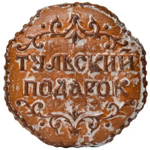 Пряник «Тульский подарок», начинка варёная сгущёнка, 500 гр.