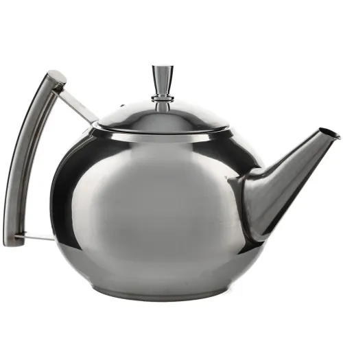 Чайник заварочный 1,2 литра круглый, нержавейка