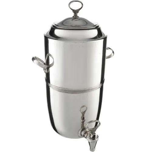 Диспенсер для напитков 14 литров, мельхиор