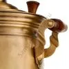Самовар комбинированный на 7 литров формы «Банка», травление по латуни, категория «Эксклюзив» 
