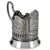 Подстаканник никелированный с чернью «Тула»