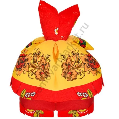 Грелка на заварочный чайник «Барыня малая, Хохлома с балеро»