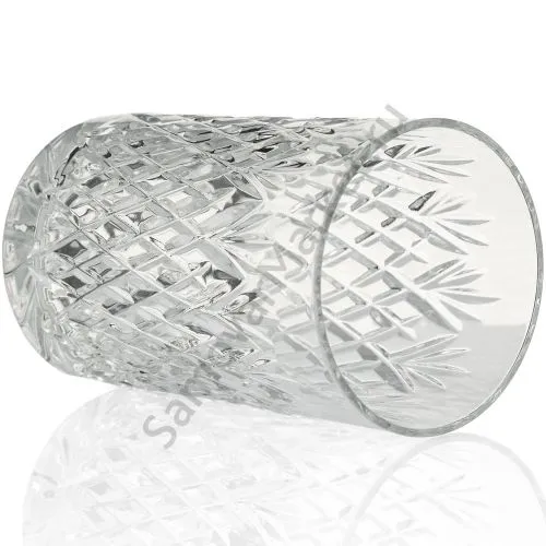 Стакан для подстаканника хрустальный «Ромбики»
