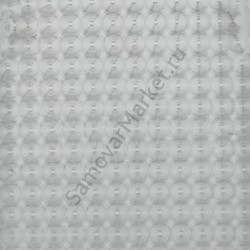 Поднос для самовара формы «Матрёшка малая», «Кружево» серебристый