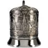 Подстаканник никелированный с чернью «Москва»
