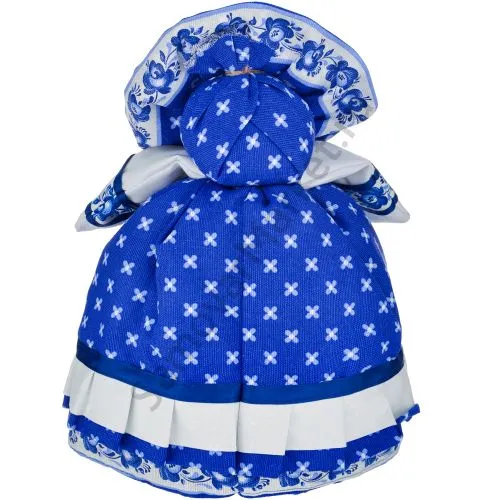 Грелка на заварочный чайник «Барыня большая, Гжель»