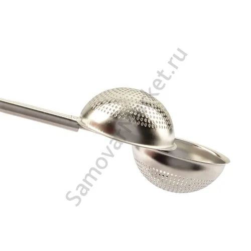 Заварочное ситечко «Ложка раздвижная», серебристое