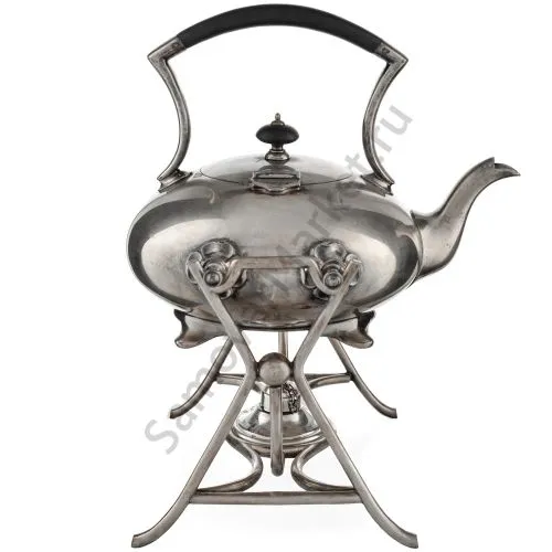 Бульотка антикварная 1 литр «Париж», серебрение