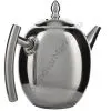 Чайник заварочный 1 литр овальный, нержавеющая сталь