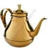 Чайник заварочный 1 литр фигурный, золотистый