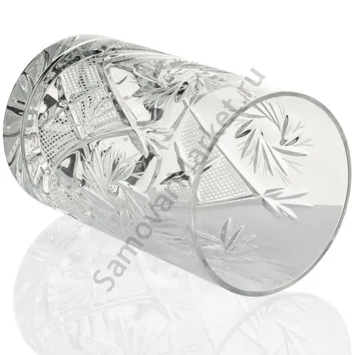 Стакан для подстаканника хрустальный «Мельница»