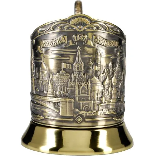 Подстаканник латунный «Москва»