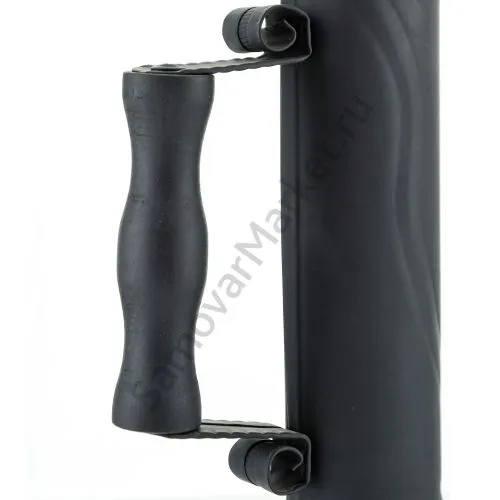 Труба для самовара патинированная диаметром 51 мм с деревянной ручкой, «Графит» Труба для самовара патинированная диаметром 51 мм с деревянной ручкой, «Графит»