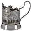 Подстаканник никелированный с чернью «Спасская башня»