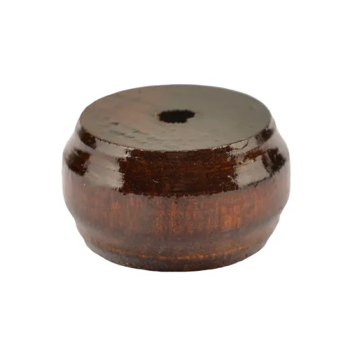 Шишка, хваток для самовара формы «Шайба», цвет «Каштан тёмный»