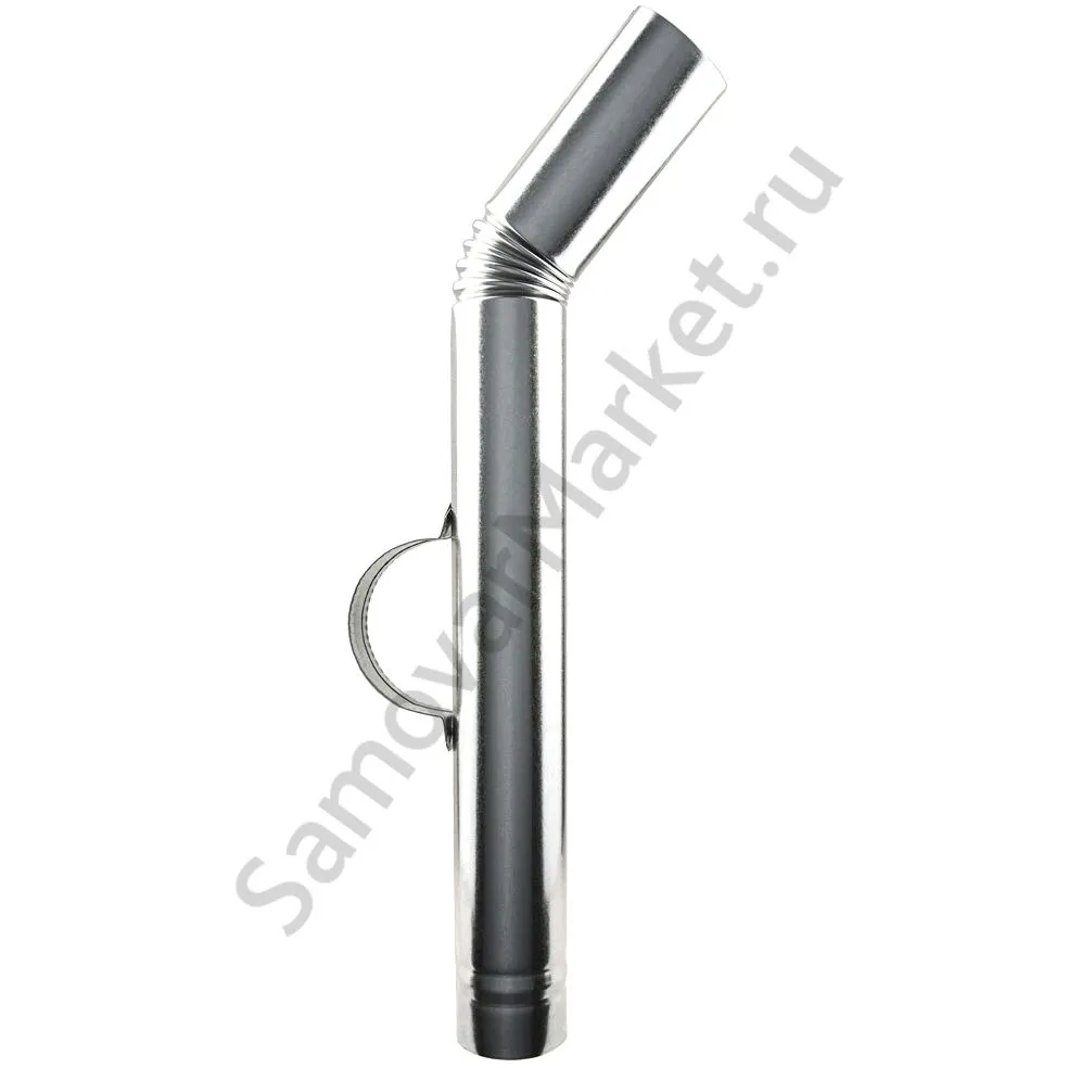 Труба для самовара оцинкованная с металлической ручкой в ассортименте Труба для самовара оцинкованная с металлической ручкой в ассортименте