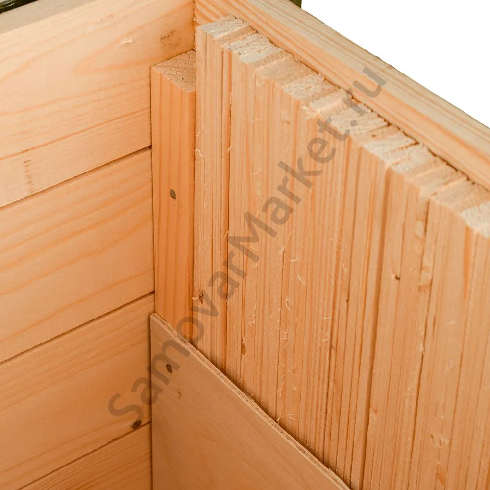 Ящик деревянный для самовара до 5 литров, полевой