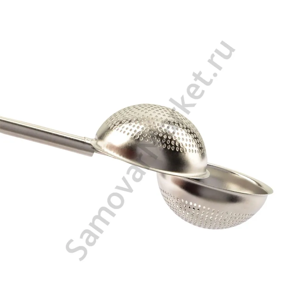 Заварочное ситечко «Ложка раздвижная», серебристое